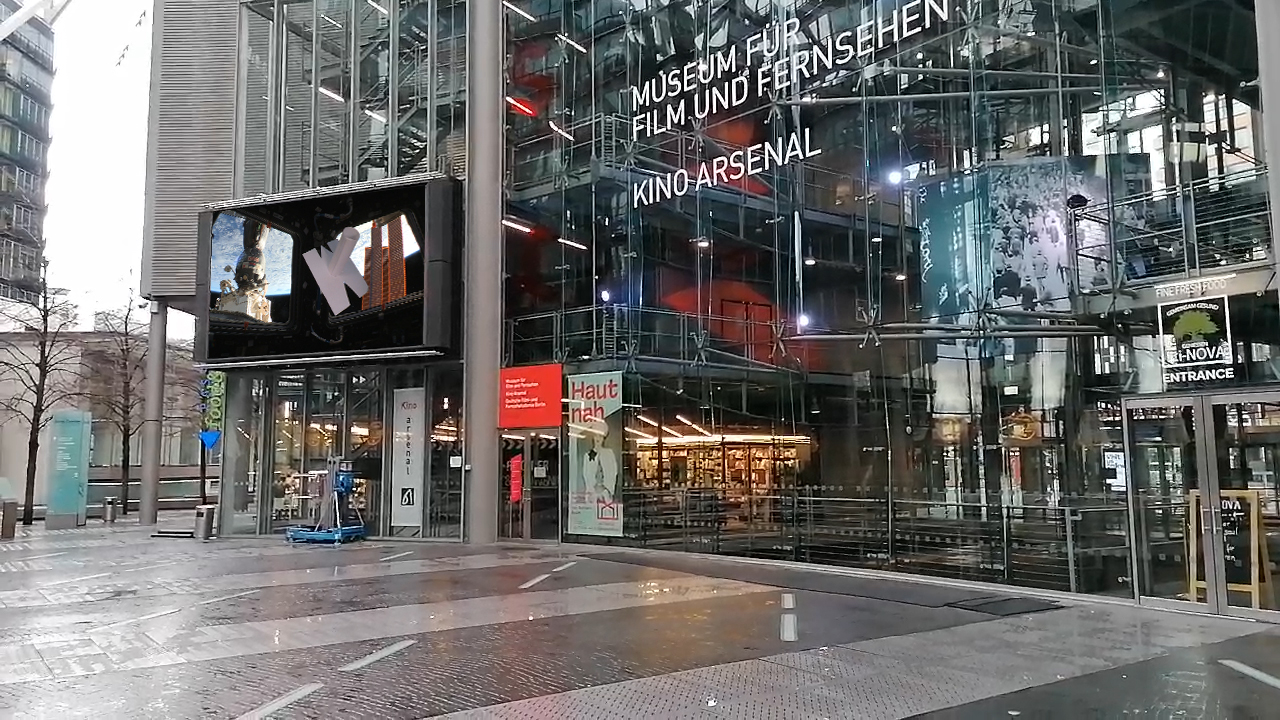 Inner Telescope installation Berlin Sony Center